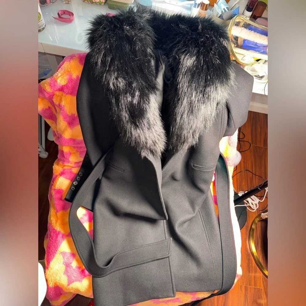 Elegant black coat